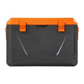 Portable Cooler 63 QT Insulated Hard Cooler 90 Can Capacity with Cup Holder