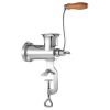 VEVOR Manual Meat Grinder, 304 Stainless Steel Hand Meat Grinder with Steel Table Clamp, Meat Mincer Sausage Maker with 1 Cutting Blade